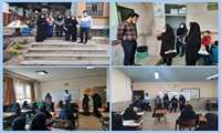 انجام بازدید مشترک کارشناسان شبکه بهداشت و درمان پاکدشت از مدارس شهرستان   